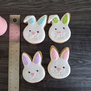 Easter Bunny Clay Cookies